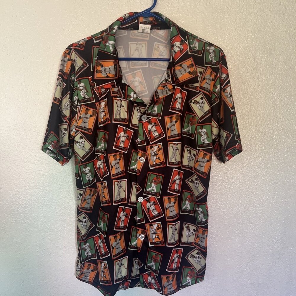 San Francisco Giants Men's‎ Button Shirt Size M Aloha Legends